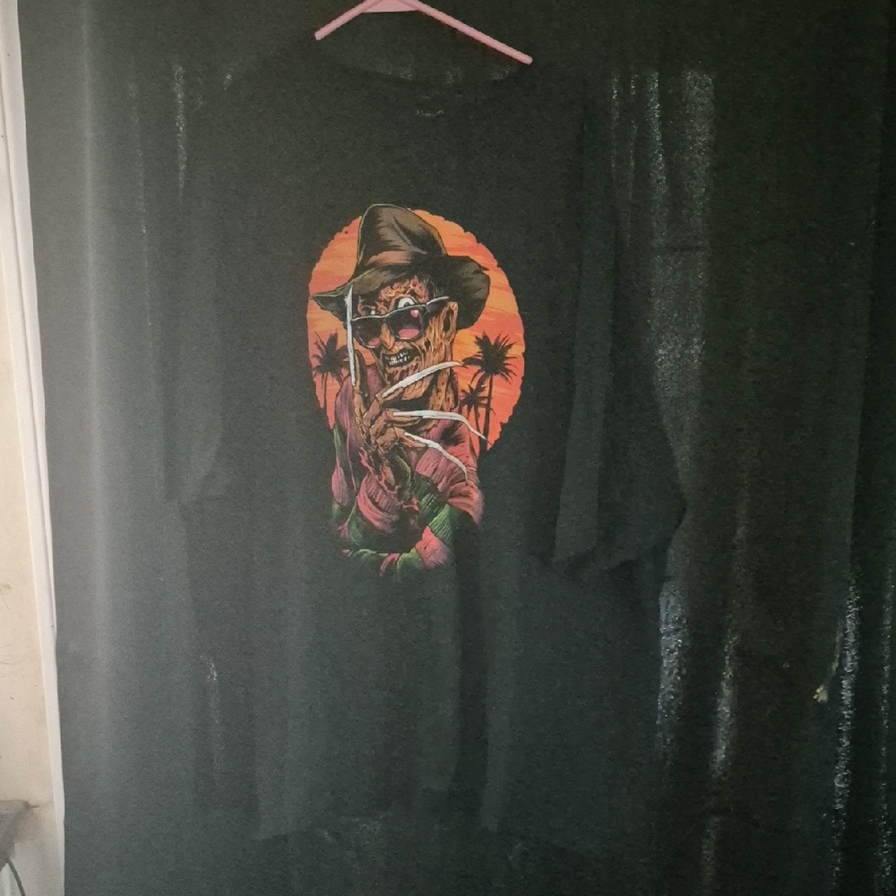 Black Nightmare On Elm Street T-Shirt